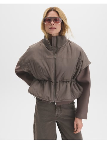 someday. Steppweste mit recycelter Wattierung Regular Fit in Taupewood