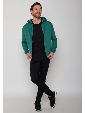 GreenBomb Jacke Basic in Dschungel Grün