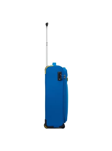 Roncato Lite Soft Neon 2 Rollen Kabinentrolley 55 cm in blue
