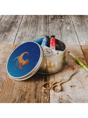 Mr. & Mrs. Panda bonbondose Sternzeichen Skorpion ohne Spruch in Sternenhimmel Blau