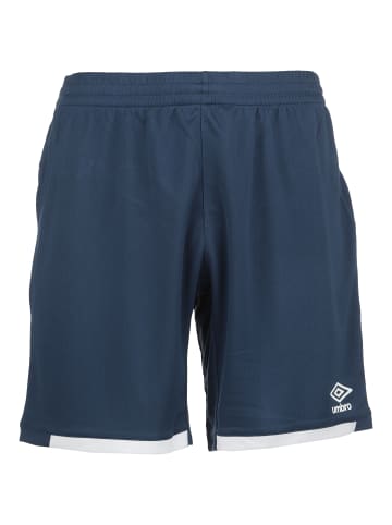 Umbro Shorts Premier in dunkelblau / weiß