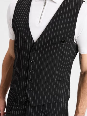 Finshley & Harding London Weste in schwarz - 0001