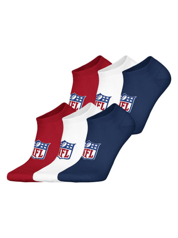 NFL Freizeitsocken NFL Shield Sneaker in BLU/WHT/RED