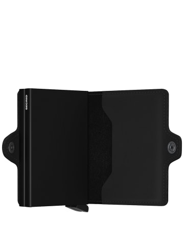 Secrid Matte Twinwallet - Geldbörse 12cc 7 cm RFID in schwarz