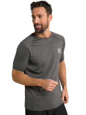 JP1880 Kurzarm T-Shirt in anthrazit melange