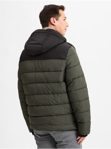 Nils Sundström Steppjacke in khaki schwarz - 0008