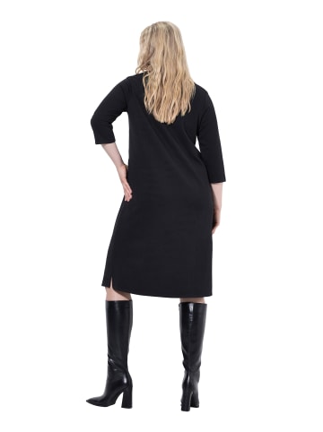 Ulla Popken Kleid in schwarz
