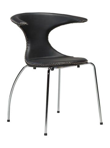 ebuy24 Esszimmerstuhl Flair Schwarz 4er Set