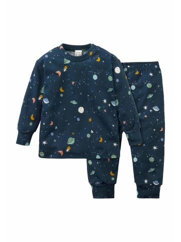 Hessnatur Schlafanzug in dunkles petrol