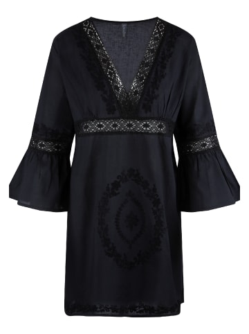 Linga Dore Tunic in Schwarz