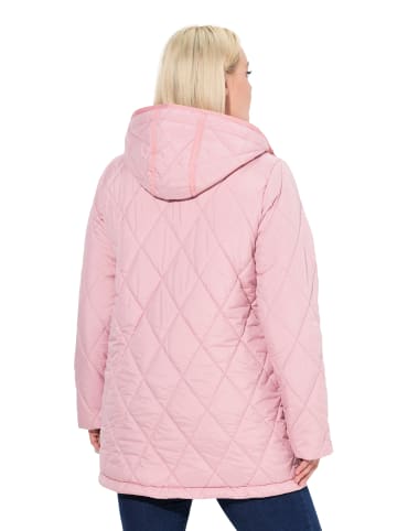 Ulla Popken Parka in zartes altrosa