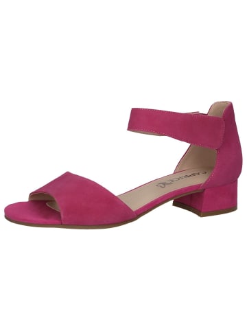 Caprice Sandalette in FUCHSIA SUEDE