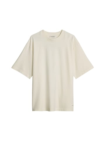 Marc O'Polo Print-T-Shirt loose in White Cotton