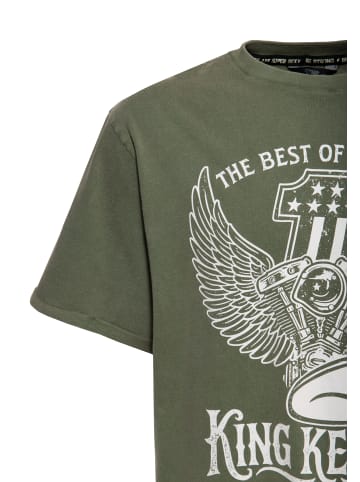 King Kerosin King Kerosin T-Shirt The Best of the Best in olivgrün