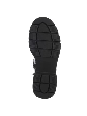 Ital-Design High Heel in Schwarz und Leo