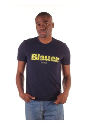 BLAUER USA Tshirt in Blau