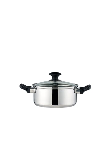 Funktion Topf-Set 6 Teile in Glänzender Stahl