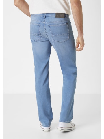 Paddock's 5-Pocket Jeans PIPE in blue bleached use moustache