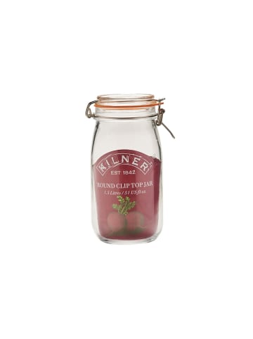 Kilner KILNER | Einkochglas, CLIP ROUND, klar, 1,5 L