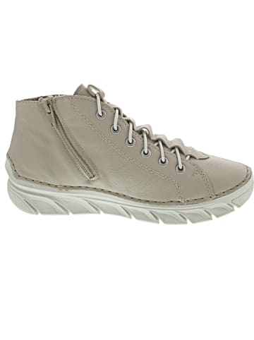 rieker Schnürstiefelette Beige
