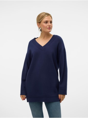 Vero Moda Strickpullover in Navy Blazer