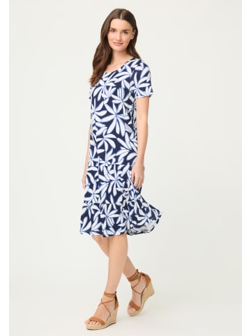 Olsen Kleid in marine blau - 0001