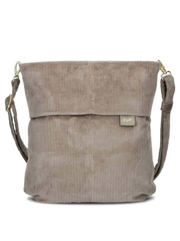 Zwei Mademoiselle M12 - Schultertasche 32 cm (cord-wood) in cord-mocca