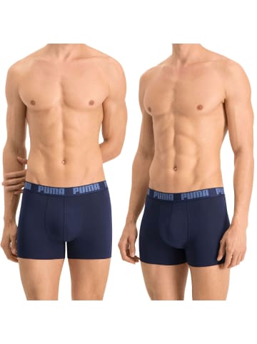 Puma Bodywear Boxershorts 4er Pack in Navy