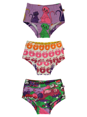 Småfolk 3 Pack Underpants Thea in viola