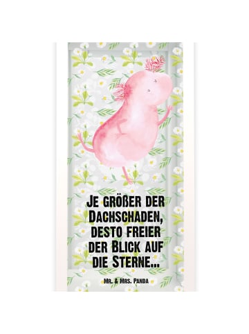 Mr. & Mrs. Panda Laterne Axolotl Tanzen mit Spruch in Transparent