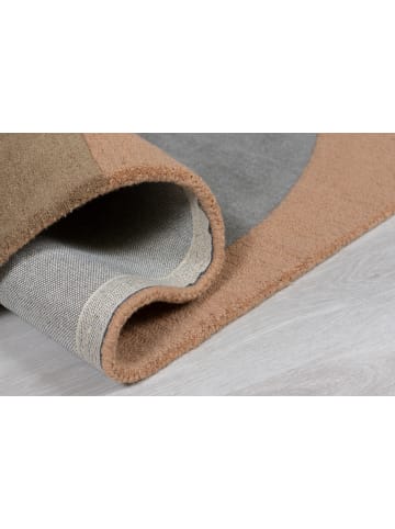 KADIMA DESIGN Luxuriöser Wolle & Naturkautschuk Teppich, öko-freundlich