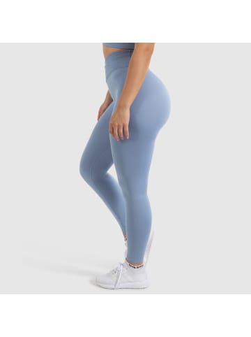SMILODOX Leggings Silvia Scrunch in Blau