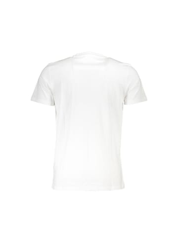 cavalli CLASS Weißes Baumwoll-T-Shirt