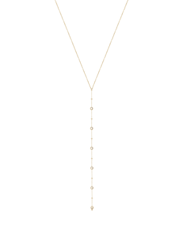 faina Women Charm Necklace in Gold