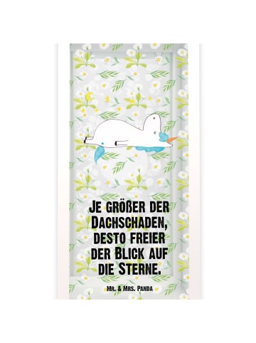 Mr. & Mrs. Panda Laterne Einhorn Sternenhimmel mit Spruch in Transparent
