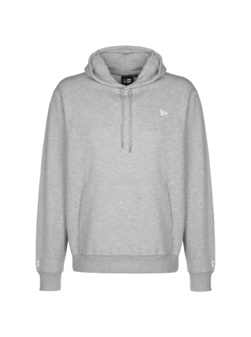 NEW ERA Hoodie Essential in grau / weiß