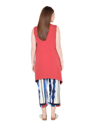 Ulla Popken Longshirt in koralle