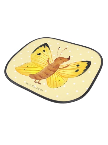 Mr. & Mrs. Panda Sonnenblende Auto Schmetterling Zitronenfalter ... in Gelb Pastell