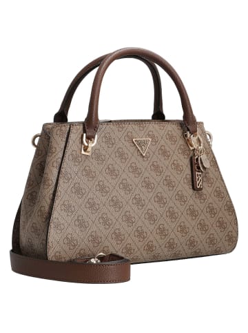 Guess Noelle II - Henkeltasche 31.5 cm (dark taupe logo) in latte logo/brown