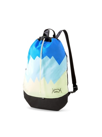 Puma Basketball Gym Sack 1 Liter Turnbeutel in Bluemazing