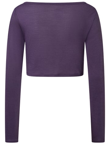 super.natural Merino Longsleeve in lila