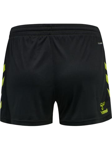 Hummel Hummel Kurze Hose Hmlcore Multisport Damen Atmungsaktiv Schnelltrocknend in BLACK/LIME POPSICLE