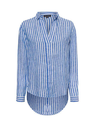 Franco Callegari Bluse in weiß blau - 0026