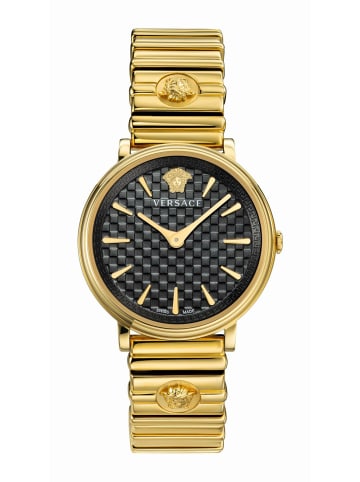Versace Analoguhr für Damen in gold
