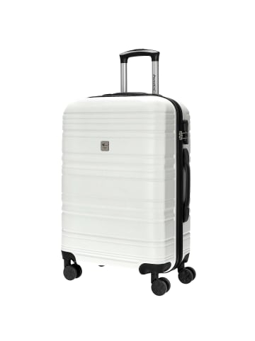 Paradise by CHECK.IN Santiago 2.0 - 4-Rollen-Trolley 66 cm (weiß) in weiÃŸ