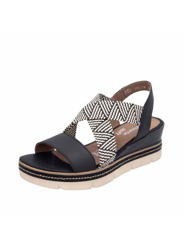 remonte Sandalette in schwarz