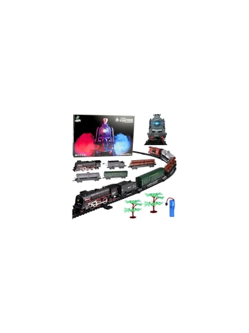 Wisam® Dampflokomotive 620B mit Licht, Sound, Rauch, 151 cm Gleise