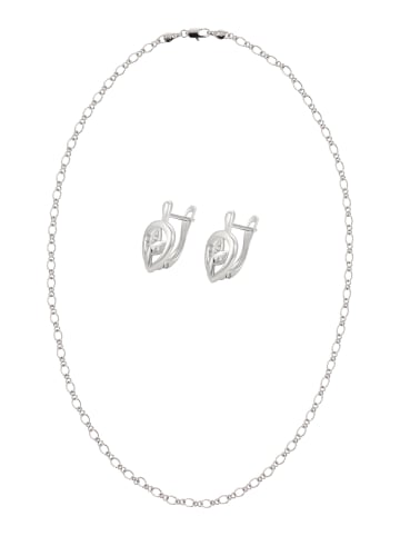 faina Women Jewelry Set in silver