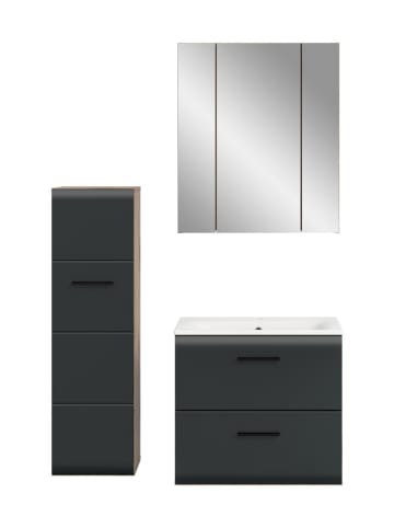 ebuy24 Schwarz 105 x 46 cm