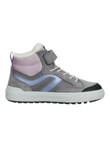 Geox Sneaker in Grau/Pink